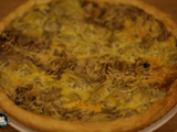 Quiche champignons artichauts