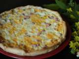 Quiche petits pois jambon aux fromages