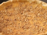 Quiche saumon gruyère aux cacahuètes