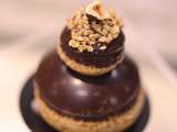 Religieuses chocolat praliné