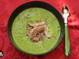 Soupe jambon petits pois