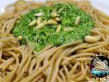 Spaghettis au Pesto de roquette