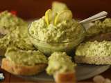 Tartinade de petits pois au citron vert