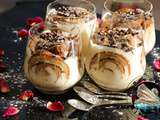 Verrine roulé café façon tiramisu