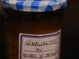 Vinaigrette au beurre de cacahuètes