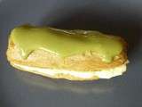 Eclairs thé matcha citron