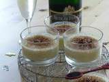 Creme brulee au champagne