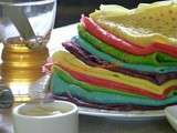 Crepe arc en ciel