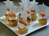 Cupcake au saumon fume