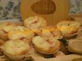 Mini pizza raclette