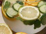 Detox water aux agrumes