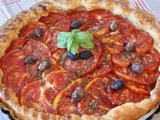 Tarte aux tomates et aux amandes de Yotam Ottolenghi