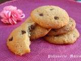 Cookies aux cacahuetes salées et pépites de chocolat