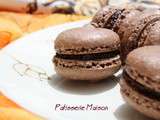 Macarons au chocolat