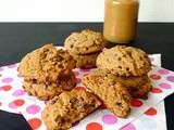 Cookies au beurre de cacahuète, à la banane et aux pépites de chocolat