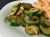 Poêlée de courgettes