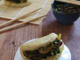 Bao burger { sans gluten, sans lait, sans oeufs }