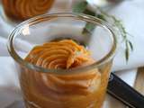 Crème de patates douces au caramel { sans gluten sans lait sans œufs}