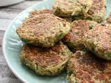 Galettes de courgettes { sans gluten, sans lait, sans œufs}