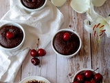 Muffins aux cerises sans gluten lait œuf