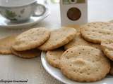 Shortbread aux épices de Noël, Bio,sans oeufs, blé (gluten)