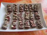 Financiers chocolat cerises