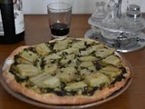 Pizza aux bettes