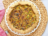 Tarte rustique aux courgettes & parmesan