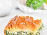 Tourte aux épinards & filo façon spanakopita