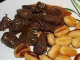 Coeurs de canard gras au confit de figues