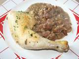 Cuisse de poulet aux marrons