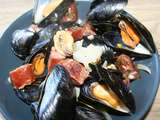 Moules au diot de Savoie fumé