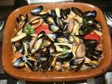 Moules de bouchot en sarsuela (zarzuela)