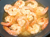 Nage de crevettes sauce mojo de ago (Mexique)