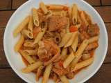 Penne rigate aux tripes