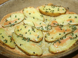 Rattes du Touquet gratinées à la cancoillotte