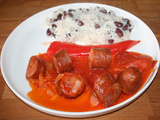 Rougail saucisses authentique de La Réunion