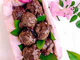 Rochers vegan chocolat noisettes