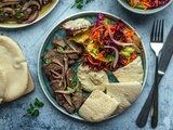 Assiette shawarma au boeuf