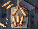 Biscuits  doigts de sorcière  pour Halloween