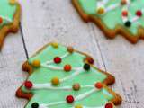 Biscuits  sapin de Noël 