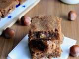 Brownie à la praline et aux noisettes