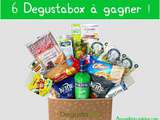 Concours: tentez de remporter une des 6 degustabox mise en jeu