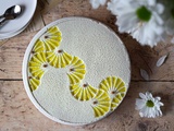 Entremets au praliné et citron