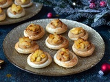 Feuilletés de boudin blanc aux pommes