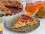 Galette des rois poires et caramel au beurre salé