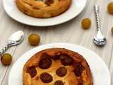 Gâteau au fromage blanc et mirabelles