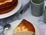 Gâteau au fromage blanc léger et aérien