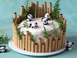 Gâteau d'anniversaire Panda