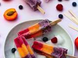 Glace au yaourt et fruits